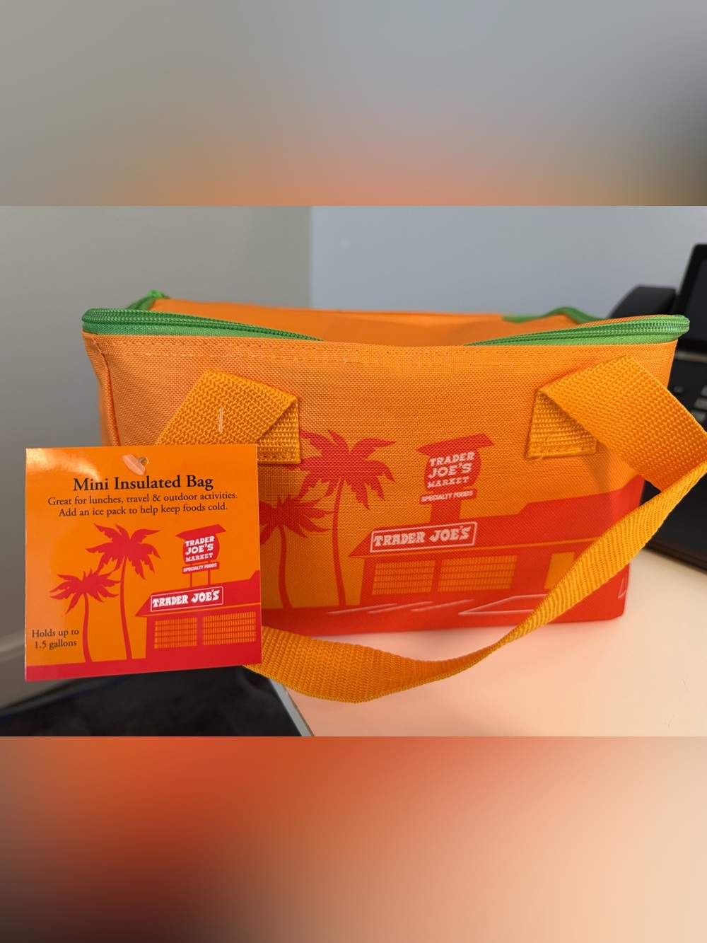 Trader Joe’s mini insulated tote bag